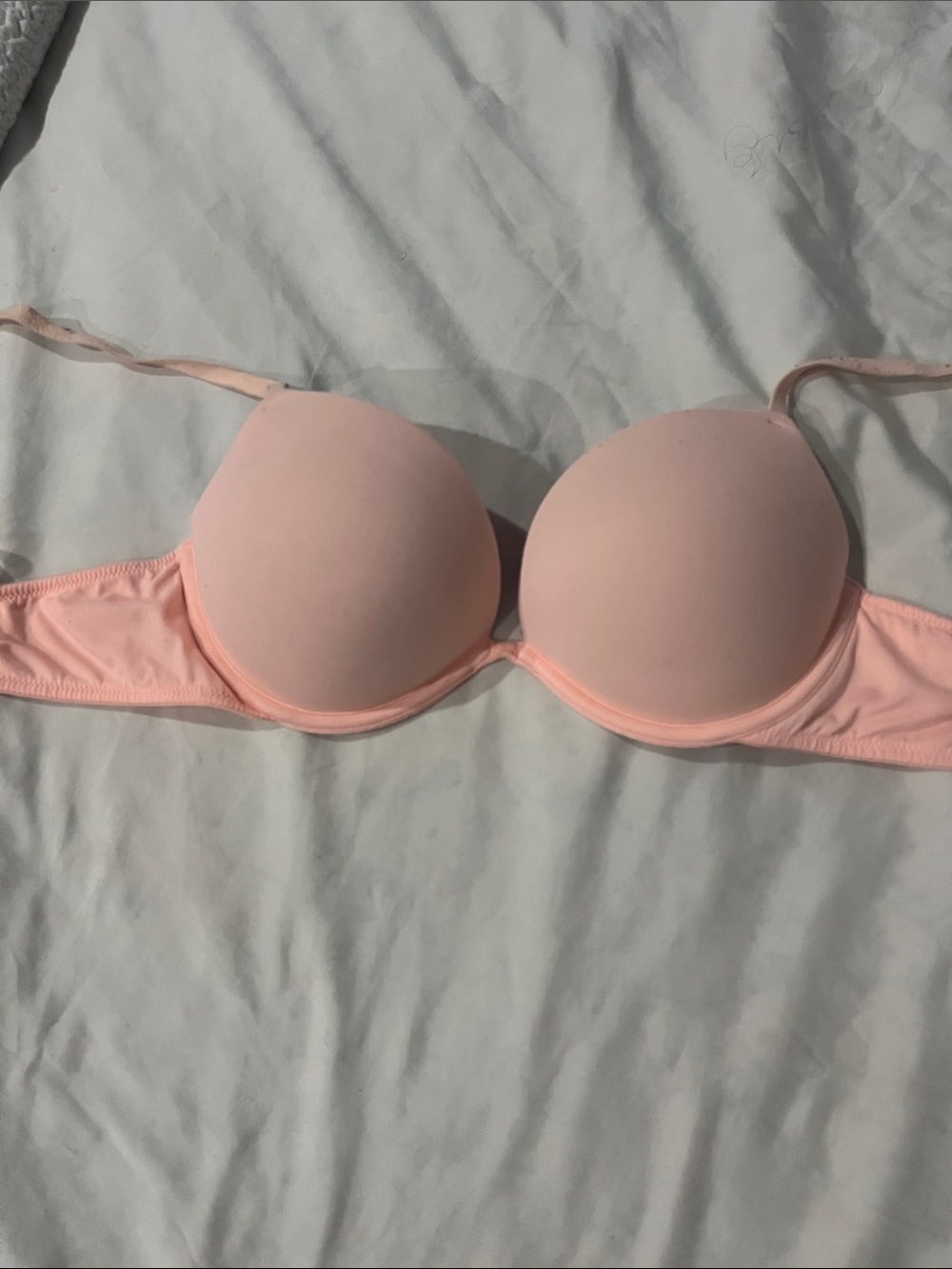 PINK Victoria's Secret Light Pink Push-Up T-Shirt Bra 3 for 50 on bundles